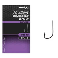 Matrix X4B Finesse Pole Barbed Spade End Hooks